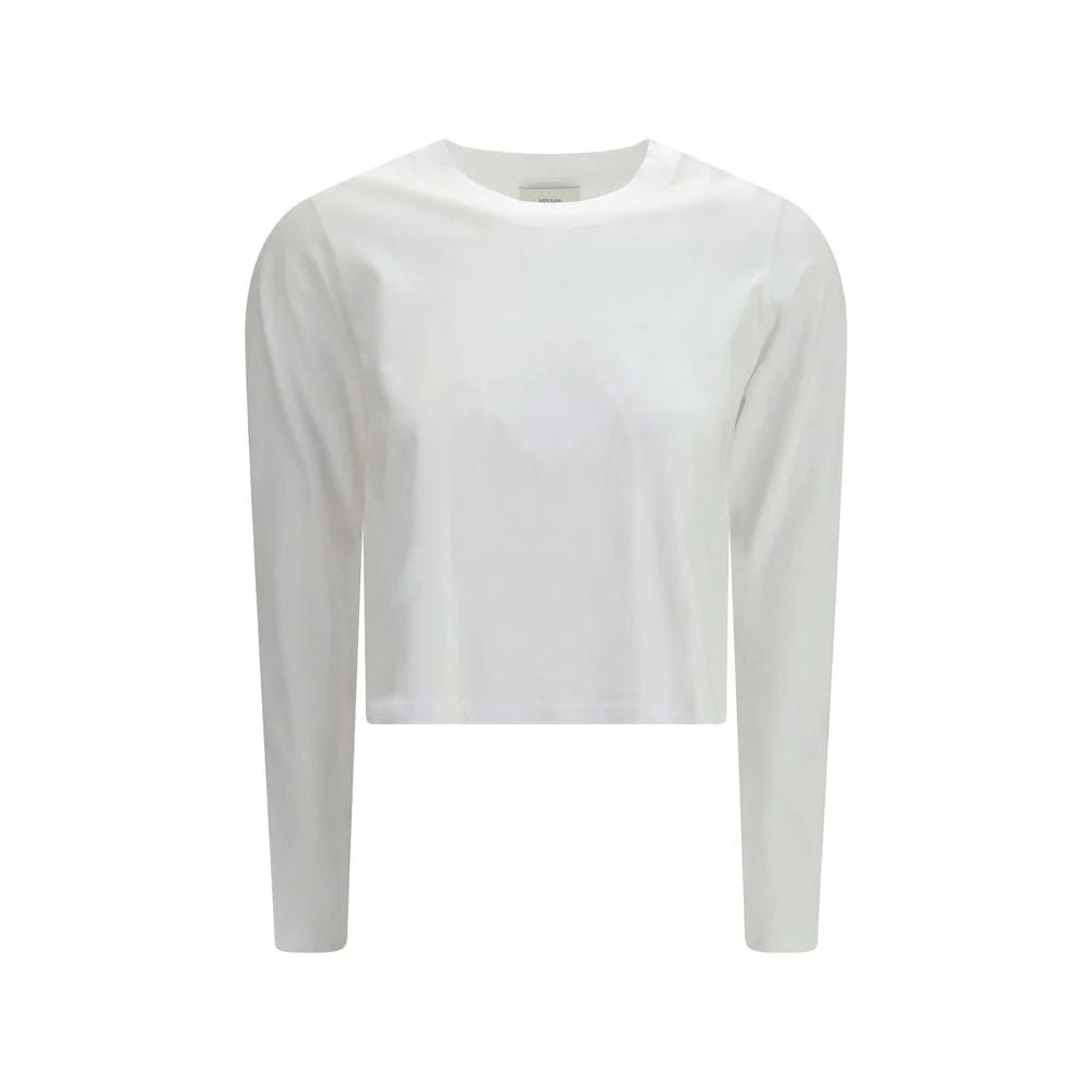 Loulou De Saison White Cotton Long Sleeve T-Shirt - XL