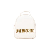 Love Moschino Beige Polyethylene Backpack - Backpacks