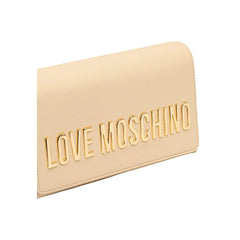 Love Moschino Beige Polyethylene Handbag