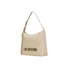 Love Moschino Beige Polyethylene Handbag