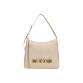 Love Moschino Beige Polyethylene Handbag