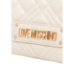 Love Moschino Beige Polyethylene Handbag