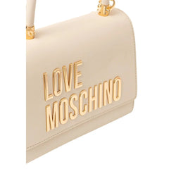 Love Moschino Beige Polyethylene Handbag