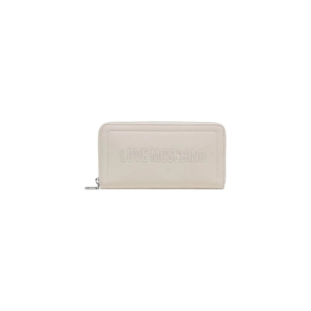 Love Moschino Beige Polyethylene Wallet