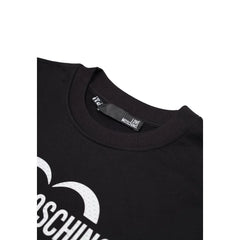 Love Moschino Black Cotton Sweatshirt - 42 | S