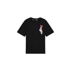 Love Moschino Black Cotton T-Shirt - IT40 | XS