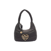 Love Moschino Black Nylon Handbag
