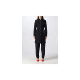 Love Moschino Black Wool Women Coat - Overcoats