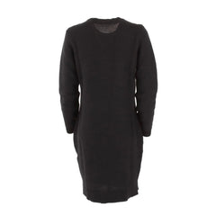 Love Moschino Chic Heart Pattern Knit Wool-Blend Dress - IT44|L - Dresses