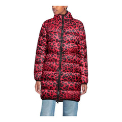 Love Moschino Chic Leopard Print Long Down Jacket - Puffer Jackets
