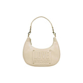 Love Moschino Cream Polyethylene Handbag