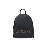 Love Moschino Gray Polyethylene Backpack - Backpacks