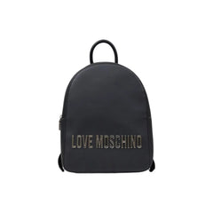 Love Moschino Gray Polyethylene Backpack - Backpacks