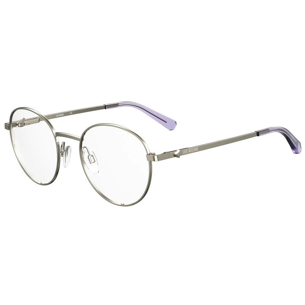 Love Moschino Purple Metal Frames - Eyeglasses