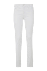Love Moschino White Cotton Women’s Jeans - W30 - Jeans