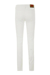 Love Moschino White Cotton Women’s Jeans - W30 - Jeans