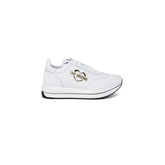 Love Moschino White Leather Low Top Sneakers