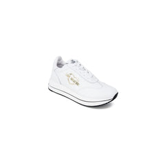 Love Moschino White Leather Low Top Sneakers