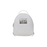 Love Moschino White Polyethylene Backpack - Backpacks