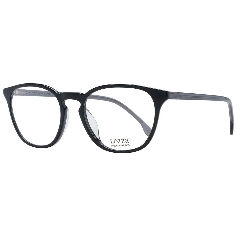 Lozza Black Unisex Glasses Frame - Eyeglasses