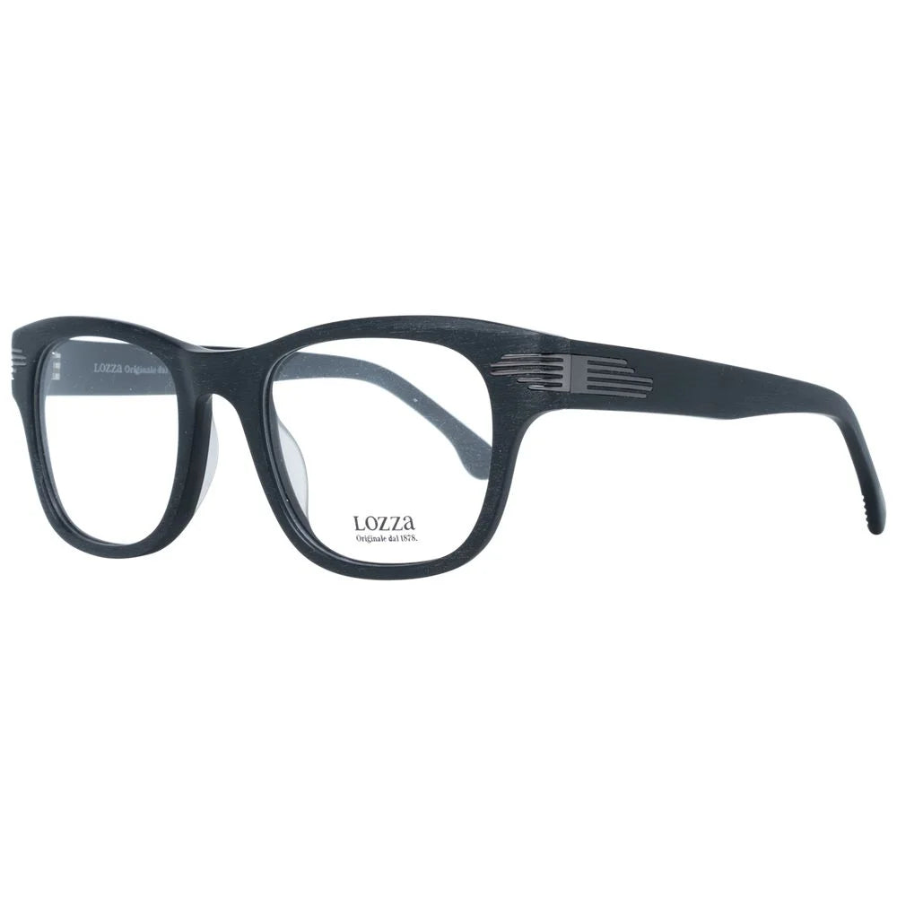 Lozza Black Unisex Glasses Frame - Eyeglasses