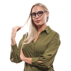 Lozza Blue Unisex Glasses Frame - Eyeglasses