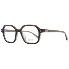 Lozza Brown Unisex Glasses Frame - Eyeglasses
