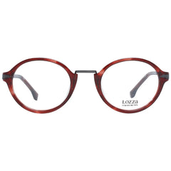 Lozza Burgundy Unisex Glasses Frame - Eyeglasses