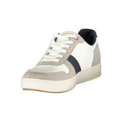 Lumberjack White Polyester Sneaker