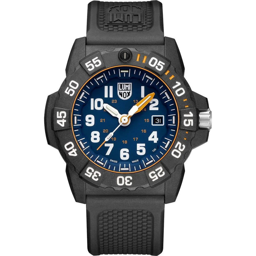 Luminox fekete gumi sportóra - Órák