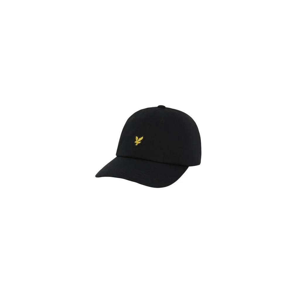 Lyle & Scott Black Cotton Cap (Baseball Hat) - UNI