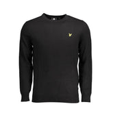 Lyle & Scott Black Cotton Sweater - S - Sweaters