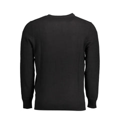 Lyle & Scott Black Cotton Sweater - S - Sweaters