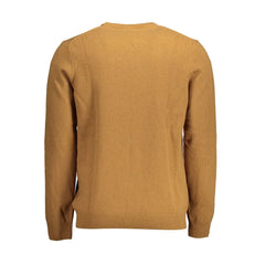 Lyle & Scott Brown Wool Men Sweater - S - Sweaters