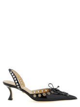 Escarpins à talons moyens en veau noir MACH & MACH