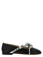 Escarpins ballet en cuir noir MACH & MACH