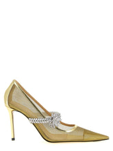 Escarpins talons hauts en polyamide doré MACH & MACH