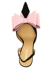 MACH & MACH Multicolor Satin High Heel Pumps