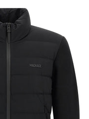 Mackage Blue Nylon Cardigan - XL
