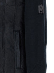 Mackage Blue Virgin Wool Full-Length Jacket