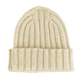 Made in Italy Beige Cashmere Hat - UNI - Beanies