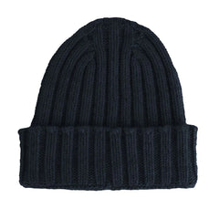 Made in Italy Blue Cashmere Hat - UNI - Beanies