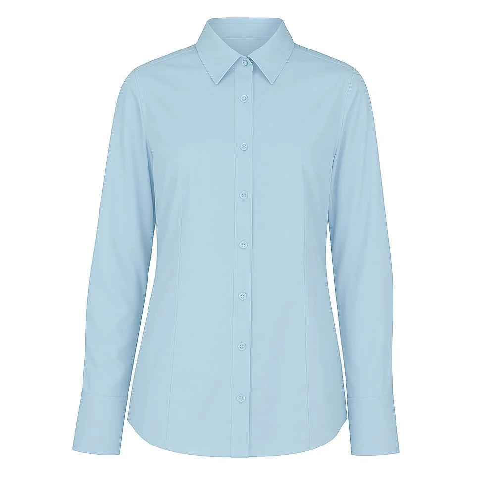 Made in Italy Blue Cotton Shirt - L