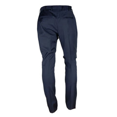 Made in Italy Blue Wool Men’s Trousers - Trousers