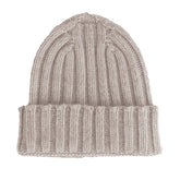 Made in Italy Brown Cashmere Hat - UNI - Beanies