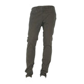 Made in Italy Brown Cotton Men Pant - Chinos