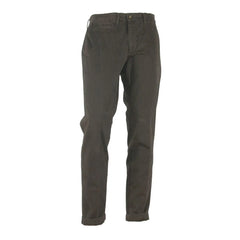 Made in Italy Brown Cotton Men’s Pant - Chinos