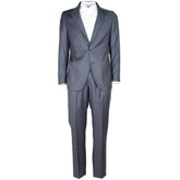 Made in Italy Gray Wool Men’s Suit - IT52 | XL - Suits