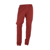 Made in Italy Red Cotton Men’s Trouser - Trousers