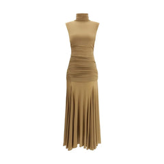 Magda Butrym Beige Copper Casual Dress - IT38 | S